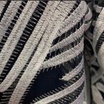 Chico's Chico Black/silver jacket. 1/4 length sleeves. M Photo 3