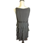 CHAPS  Black Dress Layered size 10 Sleeveless Photo 2