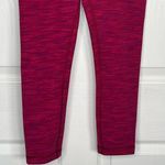 Lululemon Bumble Berry Flaming Tomato Wunder Under Crop ll Diamond Jacquard Space Dye Photo 2