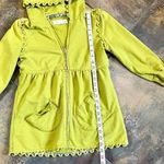 Anthropologie Lilka  Green Full Zip Hoodie Jacket Small Photo 7