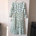 Sweet Baby Jamie Floral 3/4 Sleeve Tiered Midi Dress Photo 1