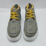 Josef Seibel Romika Sneaker Boots Women's 41(US 10.5) Houndstooth Plaid Preppy Brown Photo 3