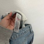 Topshop  High Rise Cropped Jeans 7 Blue Photo 6