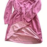 J.Crew Velvet Dress Long Sleeve Tulip Hem Pink Mauve Party Cocktail Size 2 Photo 12