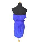 Amanda Uprichard 100% SILK PURPLE DRESS SIZE SMALL Photo 3