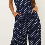 Showpo Dreamy Days Polka Dot Jumpsuit Photo 0