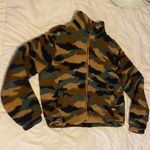 H&M Camo Fuzzy Jacket  Photo 0