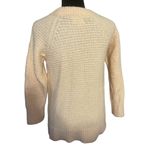 Lou & grey  Alpaca Sweater XS Pink Waffle Knit Longer Length Crewneck Classic Photo 1