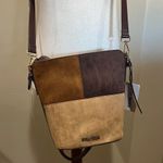 Steve Madden  Suede Patchwork Crossbody Bag Photo 6