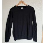 Love Your Melon Black Taped Crew Sweatshirt Large Fleece Photo 0