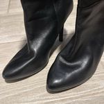Ralph Lauren  Black Leather‎ Leola Fold-Over High Heel Boots Size 7.5 booties Photo 13