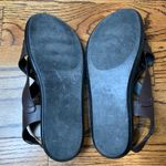 ALDO Zara Brown Sandals with Crisscross Straps Photo 3