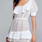 For Love & Lemons White Off The Shoulder Dress Photo 0