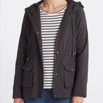 Women's Charcoal Eden Society Holly Contrast Hood Cargo Utility Jacket Photo 0