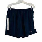 Nike Womens Dry Tempo Navy White Running Shorts XXL Photo 0