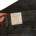 Talbots  NWT size 12 Slim ankle jeans black raw hem Photo 7
