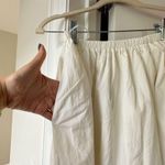 Brandy Melville High Elastic Waist White Back Slit Shaped Elegant Bud Skirt Size S Photo 6