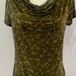 Jaclyn Smith Women's Blouse, Shades of Green/Geometric, Small - NWOT Photo 1