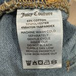 Juicy Couture  Shortall Raw Hem Casual Stretch Blue XL NWT Photo 4