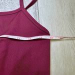 Girlfriend Collective maroon jumpsuit unitard pants athletic wear size large Photo 7