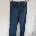 Just Black  Denim Women's Super Flare High Rise Raw Hem Jeans in Indigo Size 29 Photo 3