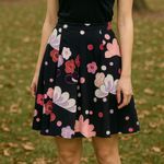 Ann Taylor Petite Floral A-Line Skirt 6P Photo 1