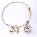 ALEX AND ANI Waterlily bangle bracelet charm Photo 4