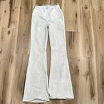 Urban Outfitters BDG Ruched V-Front Flare Jeans White Women’s 26 Photo 2