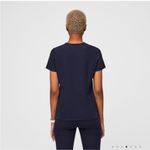 FIGS “Catarina” One Pocket Scrub Top navy blue 1668 Photo 1