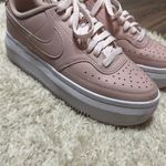 Nike Women's Light Pink Platform Sneakers Photo 3