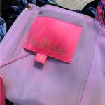 Lilly Pulitzer NWT Lila Dress Long Sleeve Ruffle Zip Onyx Earned Stripes sz 8 Photo 3