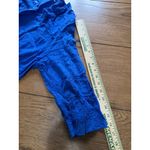 Lulu B Hippie Cottage Embroidered Asymmetrical Cotton Tunic Top Size Large Beach Blue Photo 5