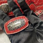 Rosetti Elegant Red Crocodile-Embossed Handbag Photo 7