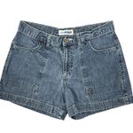 Canyon River Blues Jean Shorts Juniors Sz 9 (30x3.5) Blue Pouch Pockets 90s/Y2K Photo 0