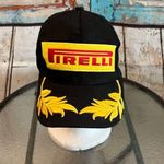 Flat Top Baseball Cap Snapback Black Hat Embroidered Photo 0