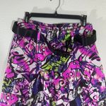 VIP Jeans Graffiti Streetwear Print Stretch Cargo Jogger Pants in Size 7 or 28 White Photo 4