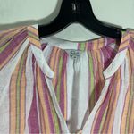 Rails 
BRIELLE LINEN MIX BLOUSE HIBISCUS STRIPE size XS Photo 6