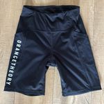 Orange Theory Black Biker Short with Pockets size small Photo 0