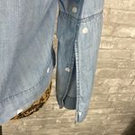 Cloth & Stone  Chambray Polka Dot Top Photo 4