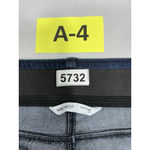 Nine West Womans Blue Jeans 14 Navy Slim Straight Elastic Waist Photo 2