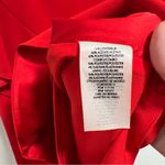 Alice + Olivia Red Verona Ruffle Dress Photo 9