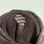 Anti Social Social Club Hoodie Size Medium Black Photo 4