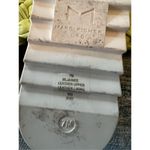 Marc Fisher  Jaime Lime Green Flat Espadrille Slip On Sandal Size 7 Photo 5