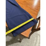 Source Unknown Lulus Navy Blue Wide Leg Jumpsuit Small Cross Front Keyhole Sleeveless Formal Photo 7