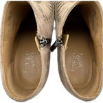 Franco Sarto  Destiny Suede Leather Boot  Topstitch Taupe Ankle Boots Size 8.5 Photo 7