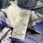 Connected Apparel Gathered-Waist 3/4-Sleeve Sheath Dress Navy Periwinkle Sz 14 Photo 5