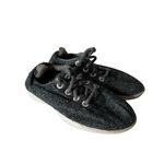 Allbirds  Gray Black Merino Wool Runners Lace Up Shoes‎ Women's Size US 7 Photo 5