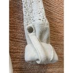 Free People Women’s Crochet Knit Hoodie Cardigan XS Asymmetrical Zip Roll Tab Photo 5