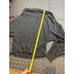 Free People We The Free Skyline Thermal Off The Shoulder Tee Long Sleeve Gray XS Photo 7