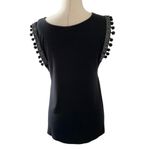 A New Day  Women Size Medium Black Top Shirt Sleeveless 22-978 Photo 2